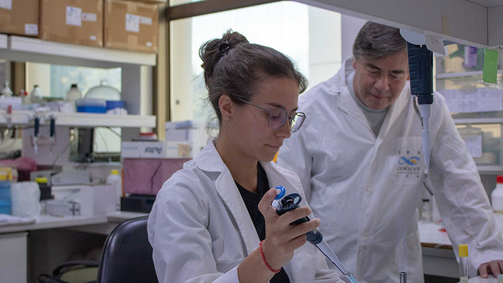 Vila y Warecki en el IBR